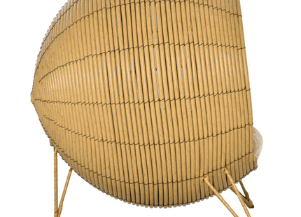 PawHut Wicker Cat Bed Elevated Rattan w/ Soft Cushion