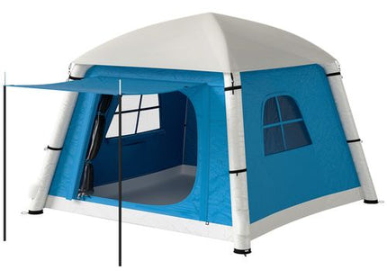 Outsunny Inflatable Camping Tent, Easy Setup 2 Man Tent