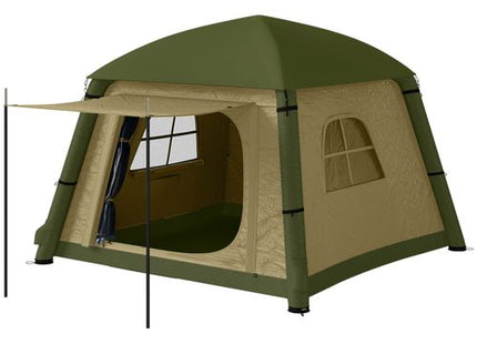 Outsunny Inflatable Camping Tent, Easy Setup 2 Man Tent
