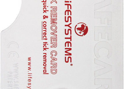 Lifesystems Tick Remover Card
