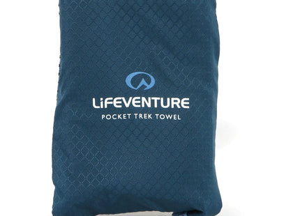 Lifeventure Recycled SoftFibre Trek Towel - Navy Blue - Large