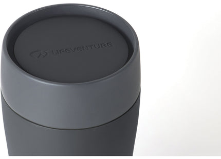 Lifeventure One Touch Thermal Mug - Matt Black 350ml