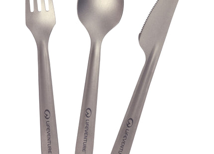 Lifeventure Superlight Titanium Cutlery Set