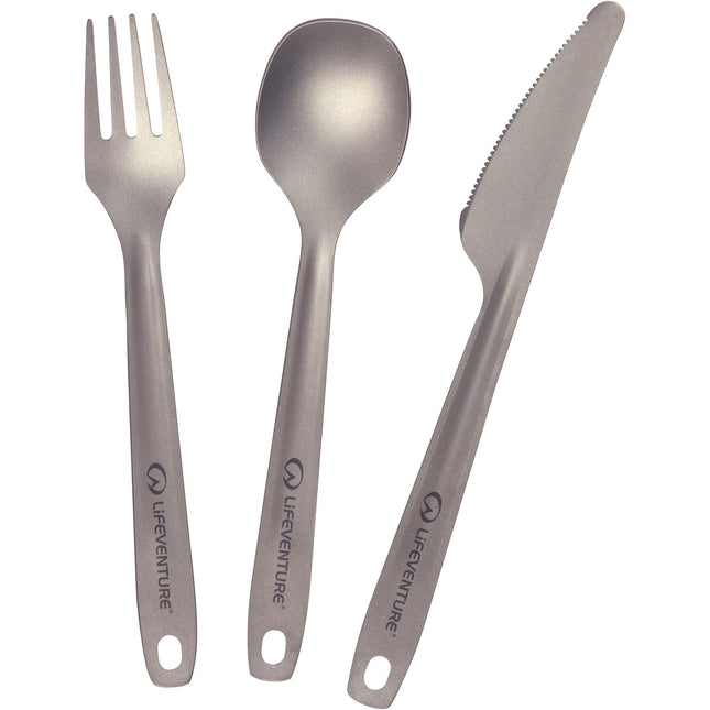 Lifeventure Superlight Titanium Cutlery Set