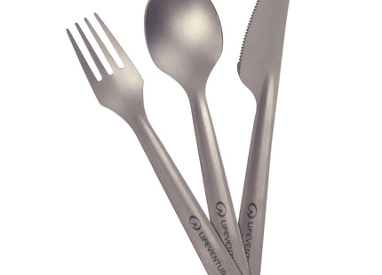 Lifeventure Superlight Titanium Cutlery Set