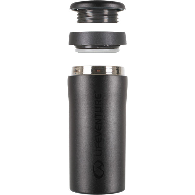 Lifeventure Thermal Mug - Matt Black