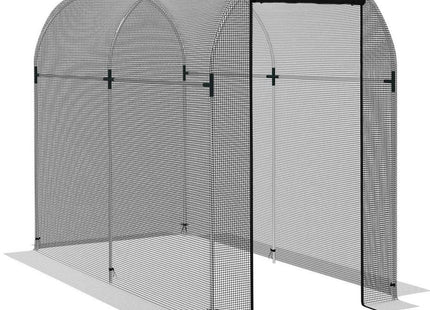 Outsunny Fruit Cage, Plant Protection Tent, 1.2x2.4x1.9m