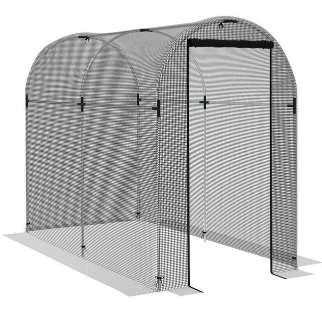 Outsunny Fruit Cage, Plant Protection Tent, 1.2x2.4x1.9m